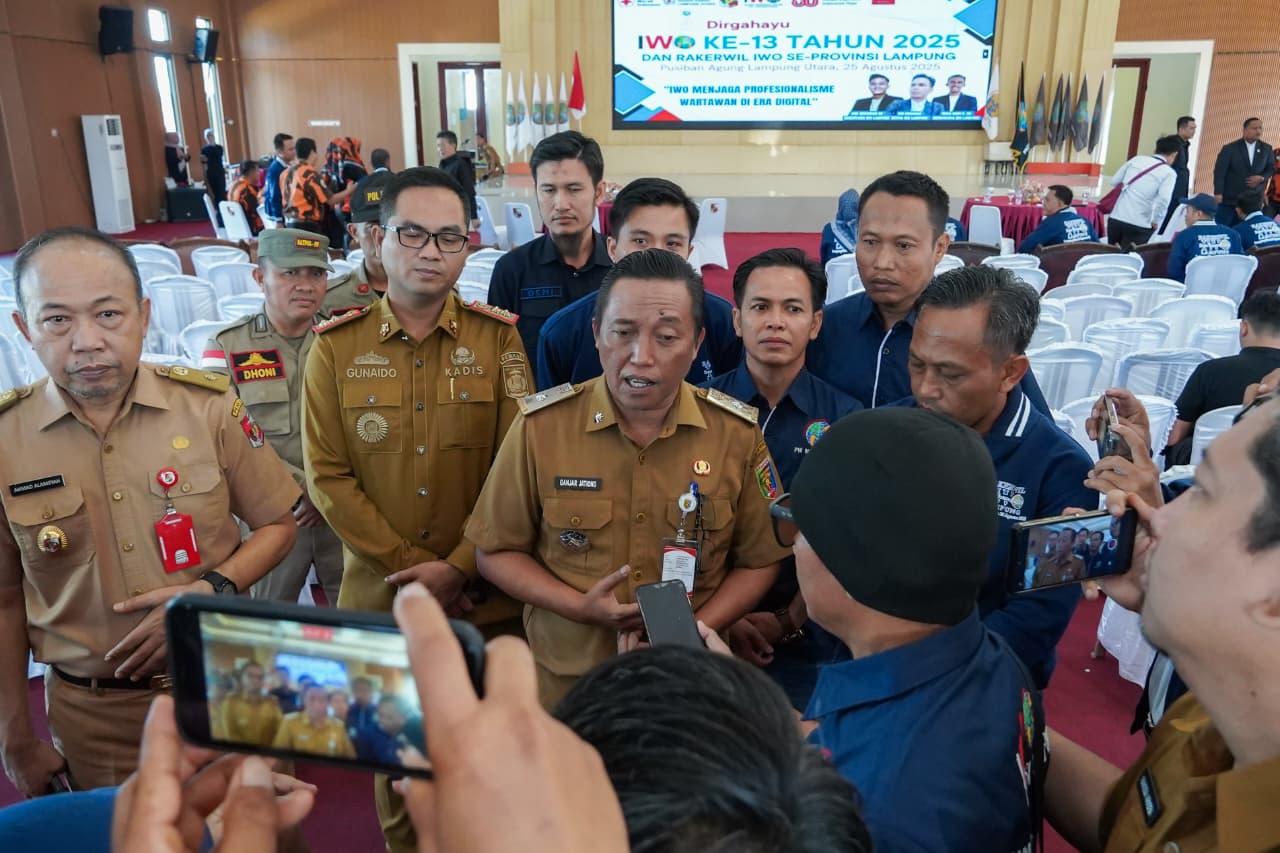 Pemprov Lampung Siap Kolaborasi dengan IWO Perkuat Literasi Digital dan Lawan Hoaks